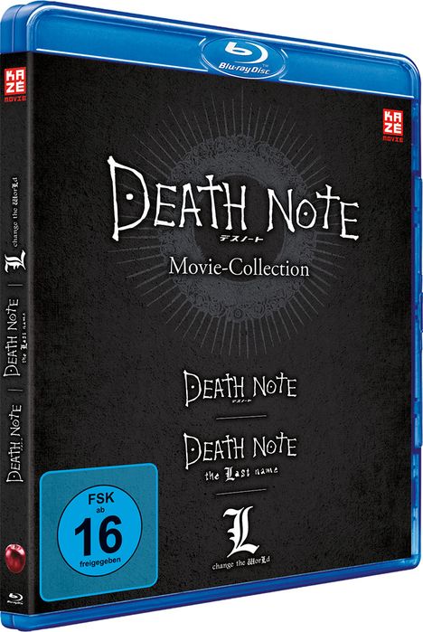 Death Note Movies 1-3: Death Note / The Last Name / L-Change the World (Blu-ray), 3 Blu-ray Discs