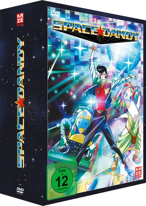 Space Dandy Staffel 1 (Gesamtausgabe), 4 DVDs