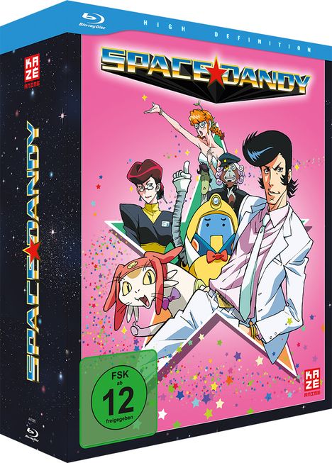 Space Dandy Staffel 2 (Gesamtausgabe) (Blu-ray), 4 Blu-ray Discs