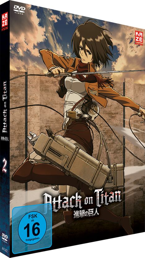 Attack on Titan Vol. 2 (Limited Edition), DVD