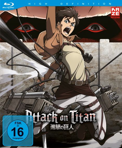 Attack on Titan Vol. 1 (Blu-ray), Blu-ray Disc