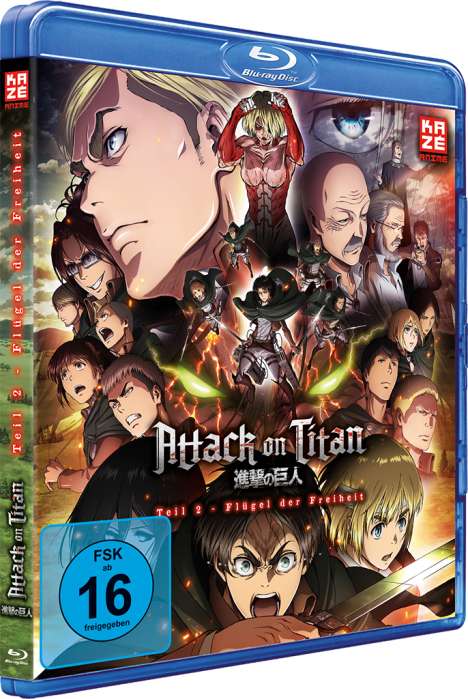 Attack on Titan Teil 2: Flügel der Freiheit (Blu-ray), Blu-ray Disc