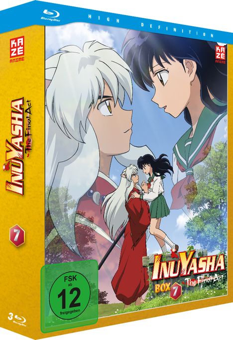 InuYasha Box 7 (Final Arc: Episoden 1-26) (Blu-ray), 3 Blu-ray Discs