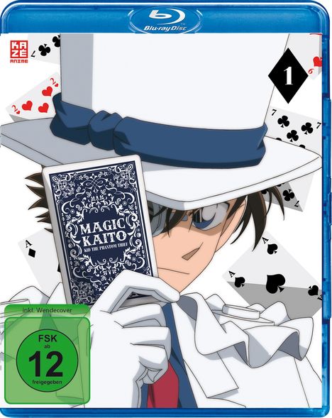 Magic Kaito: Kid the Phantom Thief Vol. 1 (Blu-ray), Blu-ray Disc