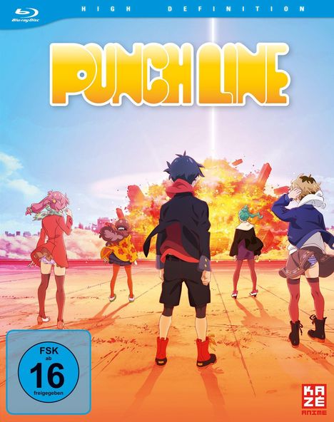 Punch Line (Gesamtausgabe) (Blu-ray), 4 Blu-ray Discs