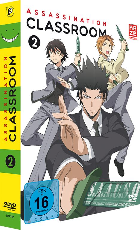 Assassination Classroom Box 2, 2 DVDs