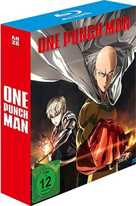 One Punch Man Staffel 1 (Blu-ray), 3 Blu-ray Discs