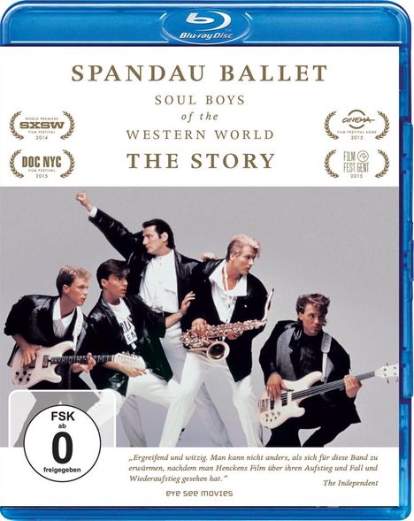 Spandau Ballet: Soul Boys of the Western World - The Story (OmU) (Blu-ray), Blu-ray Disc