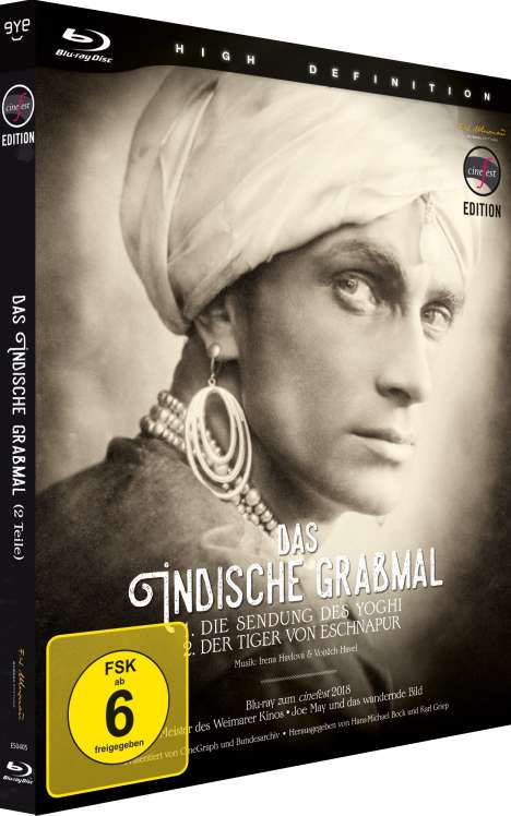 Das indische Grabmal (1921) (Blu-ray), Blu-ray Disc