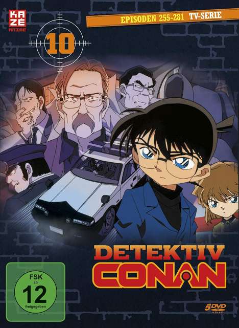 Detektiv Conan: Die TV-Serie Box 10, 5 DVDs