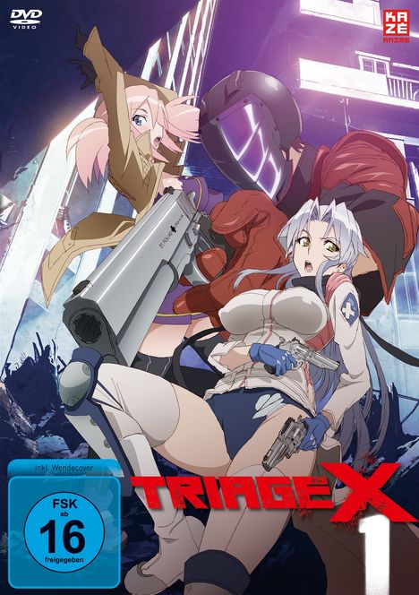 Triage X Vol. 1, DVD