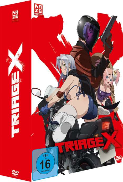 Triage X (Gesamtausgabe), 3 DVDs