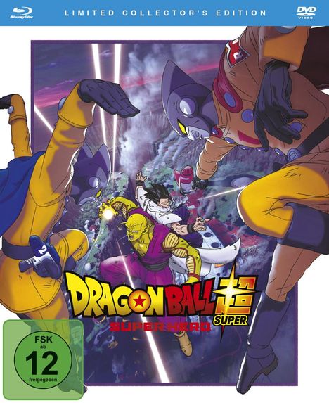 Dragon Ball Super: Super Hero (Collector's Edition) (Blu-ray &amp; DVD), 1 Blu-ray Disc und 1 DVD