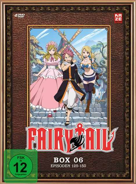 Fairy Tail Box 6, 4 DVDs