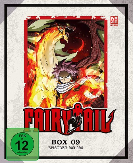 Fairy Tail Box 9 (Blu-ray), 3 Blu-ray Discs