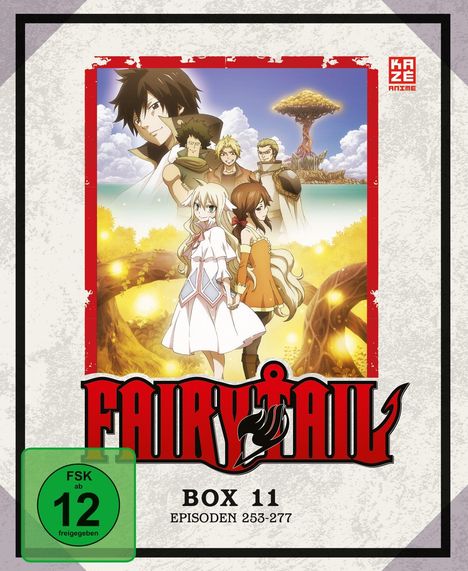 Fairy Tail Box 11 (Blu-ray), 4 Blu-ray Discs