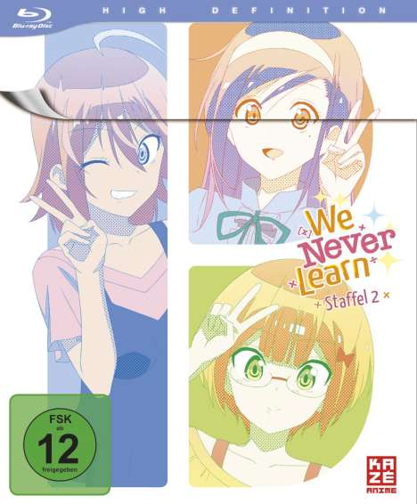 We Never Learn Staffel 2 (Gesamtausgabe) (Blu-ray), 3 Blu-ray Discs
