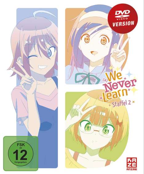 We Never Learn Staffel 2 (Gesamtausgabe), 3 DVDs