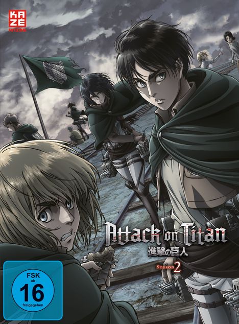 Attack on Titan Staffel 2 Vol. 1, DVD
