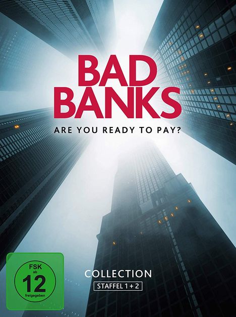 Bad Banks Staffel 1 &amp; 2, 4 DVDs