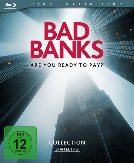 Bad Banks Staffel 1 &amp; 2 (Blu-ray), 4 Blu-ray Discs