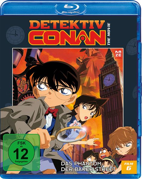 Detektiv Conan 6. Film: Das Phantom der Baker Street (Blu-ray), Blu-ray Disc