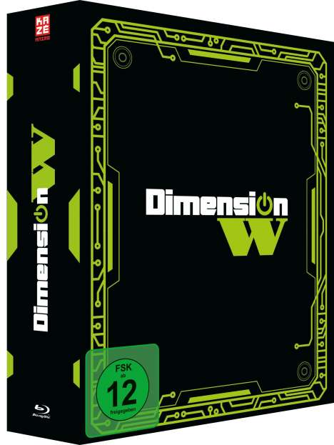 Dimension W (Gesamtausgabe) (Blu-ray), 3 Blu-ray Discs