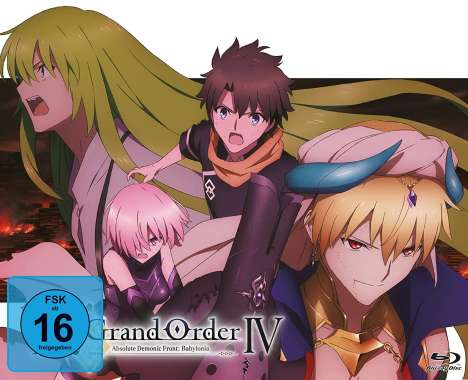 Fate/Grand Order - Absolute Demonic Front: Babylonia Vol. 4 (Blu-ray), Blu-ray Disc