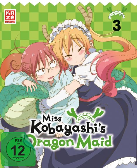Miss Kobayashi’s Dragon Maid Vol. 3, DVD