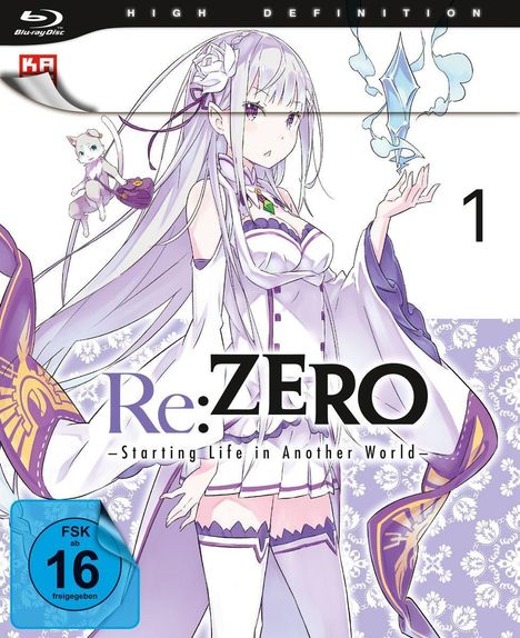 Re:ZERO - Starting Life in Another World Vol. 1 (Blu-ray), Blu-ray Disc