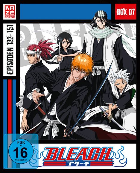 Bleach TV-Serie Box 7 (Blu-ray), 3 Blu-ray Discs