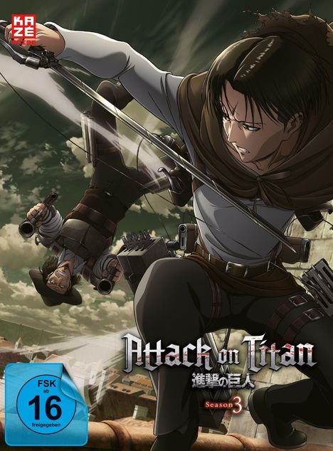 Attack on Titan Staffel 3 Vol. 1, DVD