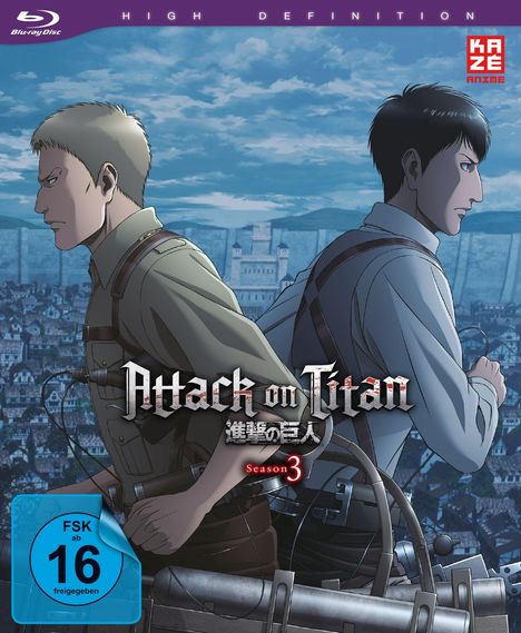 Attack on Titan Staffel 3 Vol. 3 (Blu-ray), Blu-ray Disc