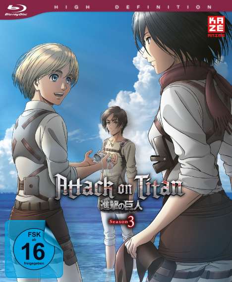 Attack on Titan Staffel 3 Vol. 4 (Blu-ray), Blu-ray Disc