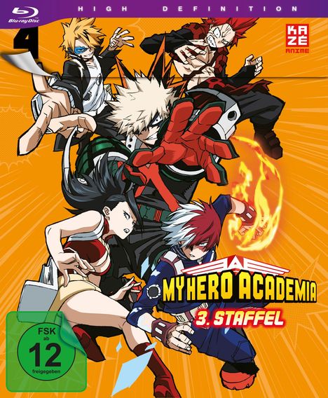 My Hero Academia - 3. Staffel - Vol. 4 (Blu-ray), Blu-ray Disc