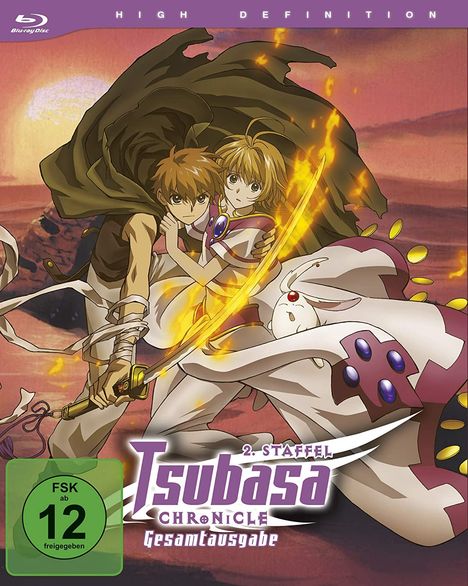 Tsubasa Chronicle Staffel 2 (Gesamtausgabe) (Blu-ray), 3 Blu-ray Discs