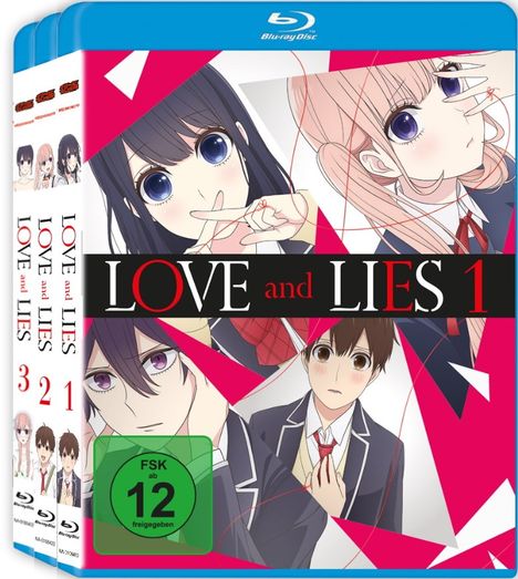 Love & Lies (Gesamtausgabe) (Blu-ray), 3 Blu-ray Discs