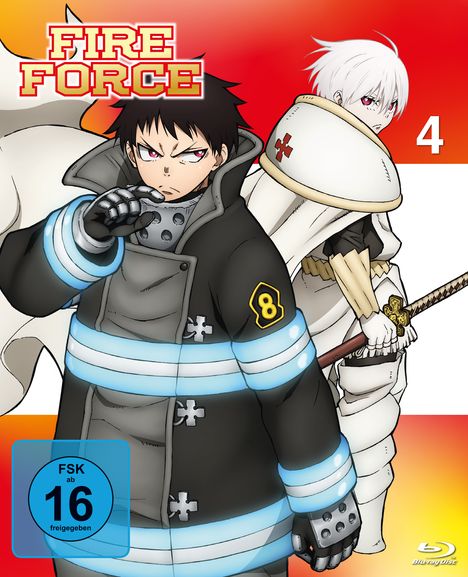 Fire Force  - Enen no Shouboutai Vol. 4 (Eps.19-24) (Blu-ray), 2 Blu-ray Discs
