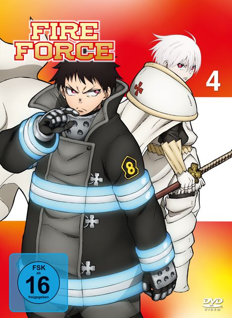 Fire Force  - Enen no Shouboutai Vol. 4 (Eps.19-24), 2 DVDs