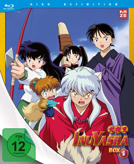 InuYasha Box 1 (Episoden 1-28) (Blu-ray), 4 Blu-ray Discs
