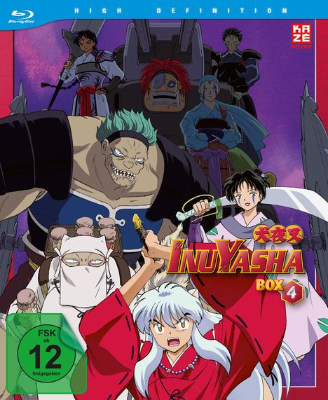 InuYasha Box 4 (Blu-ray), Blu-ray Disc