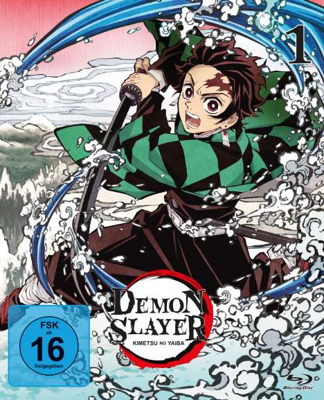 Demon Slayer Staffel 1 Vol. 1 (Blu-ray), Blu-ray Disc