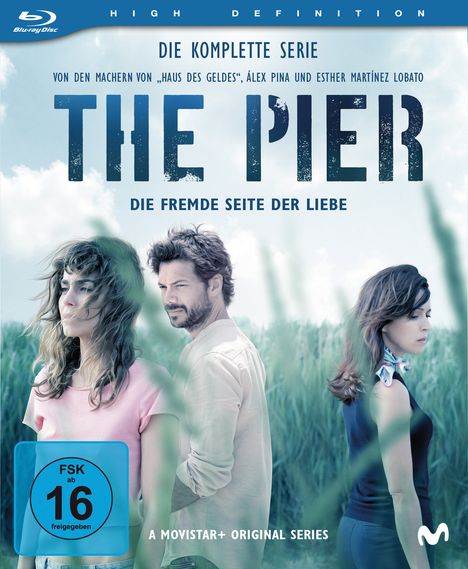 The Pier - Die fremde Seite der Liebe (Komplette Serie) (Blu-ray), 4 Blu-ray Discs