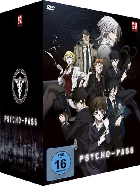 Psycho-Pass Staffel 1 (Gesamtausgabe), 4 DVDs