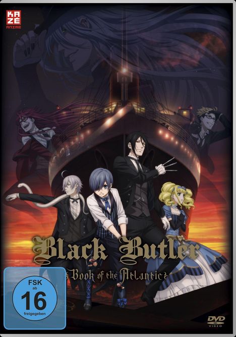 Black Butler: Book of the Atlantic, DVD