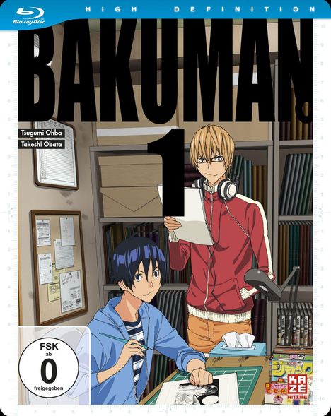 Bakuman Staffel 1 Vol.1 (Blu-ray), Blu-ray Disc