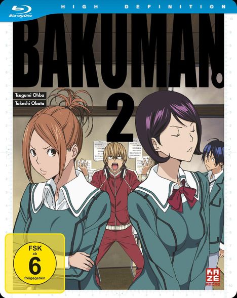 Bakuman Staffel 1 Vol. 2 (Blu-ray), Blu-ray Disc