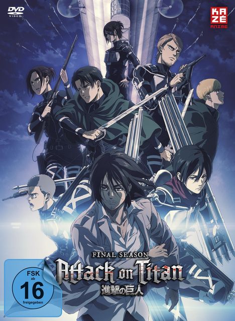 Attack on Titan Staffel 4 Vol. 1 (mit Sammelschuber), 2 DVDs