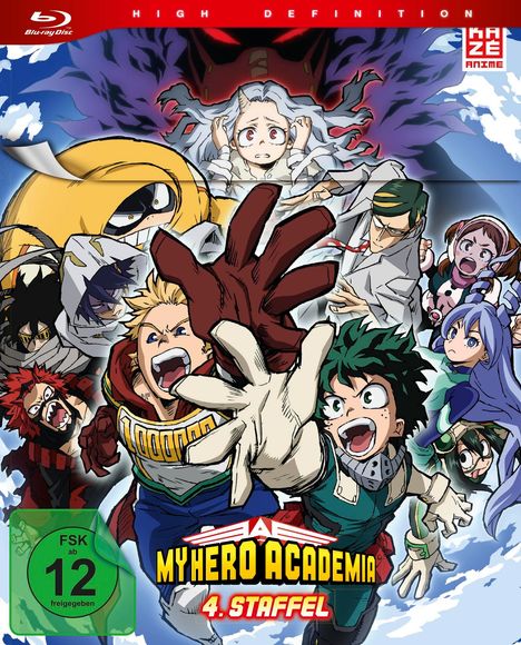 My Hero Academia Staffel 4 Vol. 1 (mit Sammelschuber), Blu-ray Disc