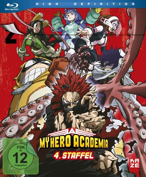 My Hero Academia Staffel 4 Vol. 2 (Blu-ray), Blu-ray Disc